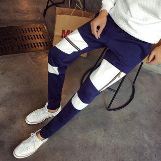 Panel Zip Sweatpants