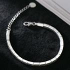 925 Sterling Silver Bracelet S925 Sterling Silver - 1 Piece - Silver - One Size