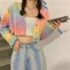 Gradient Cardigan Gradient - Multicolor - One Size