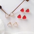 Triangular Stud Earring / Clip-on Earring