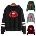 Lip Print Hoodie