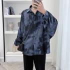 Tie-dyed Oversize Shirt