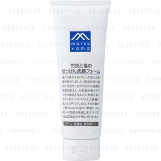 Matsuyama - M-mark Series Bamboo Charcoal And Salt Face Wash 120g