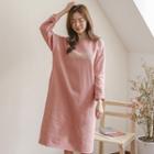 From Day Lettered T-shirt Dress