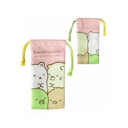 San-x Sumikko Gurashi Drawstring Pouch 19cm X 11cm 1 Pc