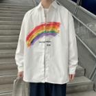 Rainbow Print Shirt