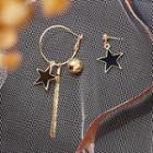 Non-matching Star & Fringed Earring