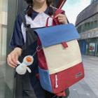 Set: Color Block Backpack + Duck Charm