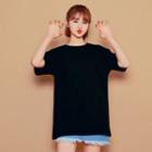 Elbow-sleeve Loose-fit Cotton T-shirt