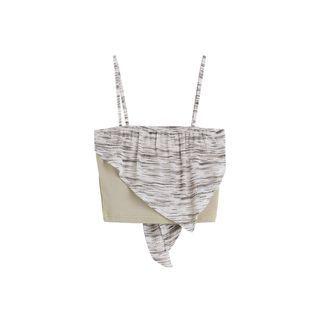 Mock Two-piece Tie-dyed Layered Camisole Top