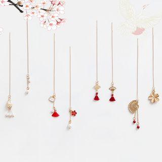 Alloy Threader Dangle Earrings (various Designs)