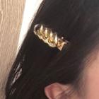 Alloy Chain Hair Clip Gold - One Size