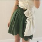 Frill Trim A-line Mini Skorts