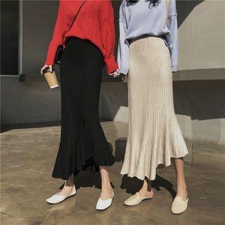 Midi Knit Mermaid Skirt