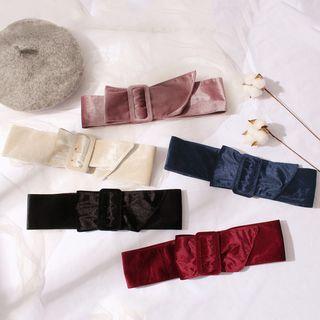 Velvet Wide Belt