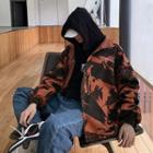 Loose-fit Reversible Camo Jacket