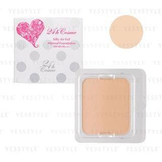 24h Cosme - Silky Air Veil Mineral Foundation Spf 30 Pa+++ (#00 Pale Ocher) (refill) 11g