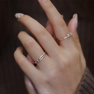 Sterling Sliver Ring Ring - Silver - One Size