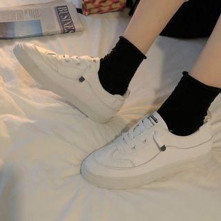 Lettering Adhesive Sneakers
