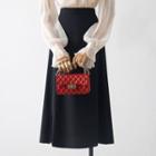 Collared Blouse / Midi A-line Skirt / Set