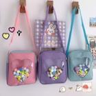 Heart Panel Crosbsbody Bag