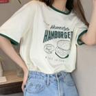 Short-sleeve Burger T-shirt