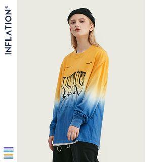 Couple Tie-dyed Long-sleeved T-shirt