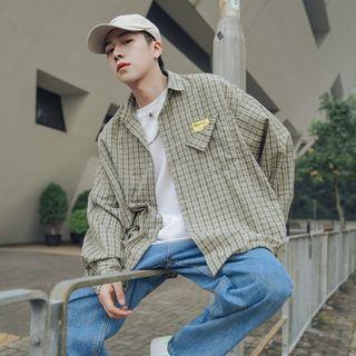 Plaid Shirt / Plaid Cropped Pants