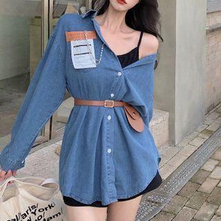 Denim Shirt / Waist Bag