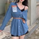 Denim Shirt / Waist Bag
