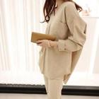 V-neck Loose-fit Top