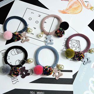 Pompom Bear Hair Tie