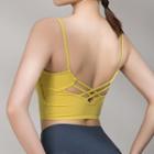 Strappy Open-back Sports Top
