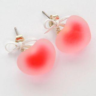 Glowing Heart Earrings