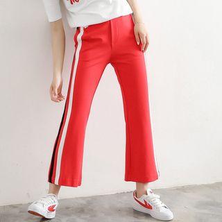 Panel Boot-cut Pants