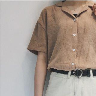 Heart Buckled Faux-leather Belt