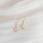 Faux Crystal Drop Earring 1 Pair - Hook Earring - Pendant - One Size