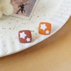 Star Square Alloy Earring