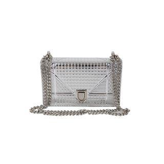 Chain-strap Metallic Shoulder Bag