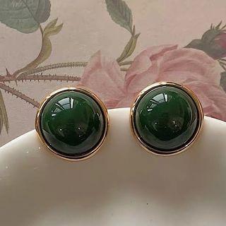 Faux Gemstone Earring