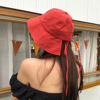 Tie Ribbon Bucket Hat