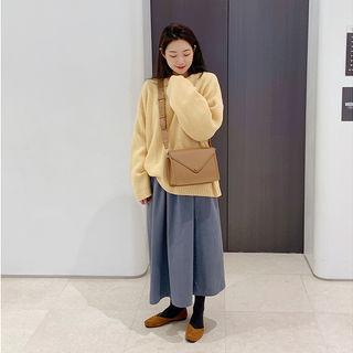 Retro Puff-sleeve Flare Dress