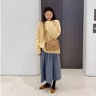 Retro Puff-sleeve Flare Dress