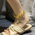 Chunky Acrylic Chain Anklet