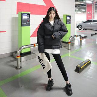 Hooded Padded Anorak Pullover