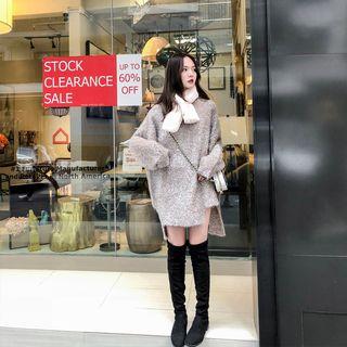 Asymmetric Knit Sweater