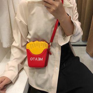French Fries Shaped Crossbody Bag
