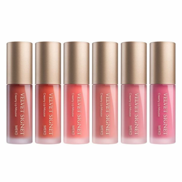 Meko - Velvet Signet Creamy Lip Mousse - 6 Types