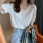 Short-sleeve Plain T-shirt (various Designs)