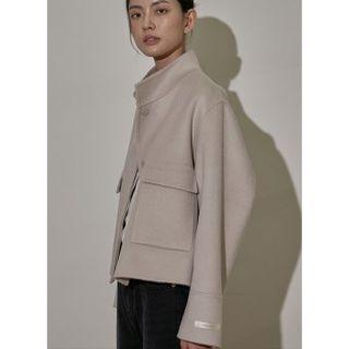 High-neck Handmade Jacket